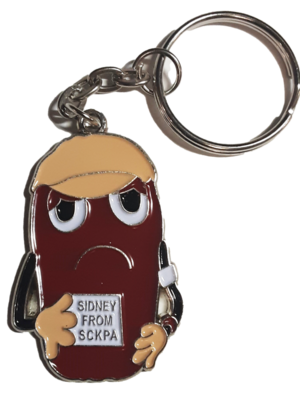Sidney da Kidney Keyring